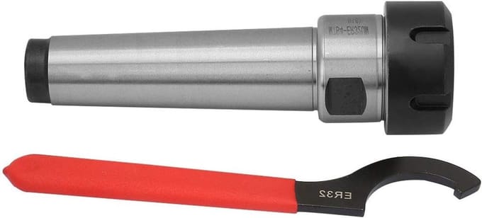 Adapter voor Router Bit Collet en Boring Head Arbor van Koolstofstaal, MT4 ER32 M16, Precisie Tooling Houder