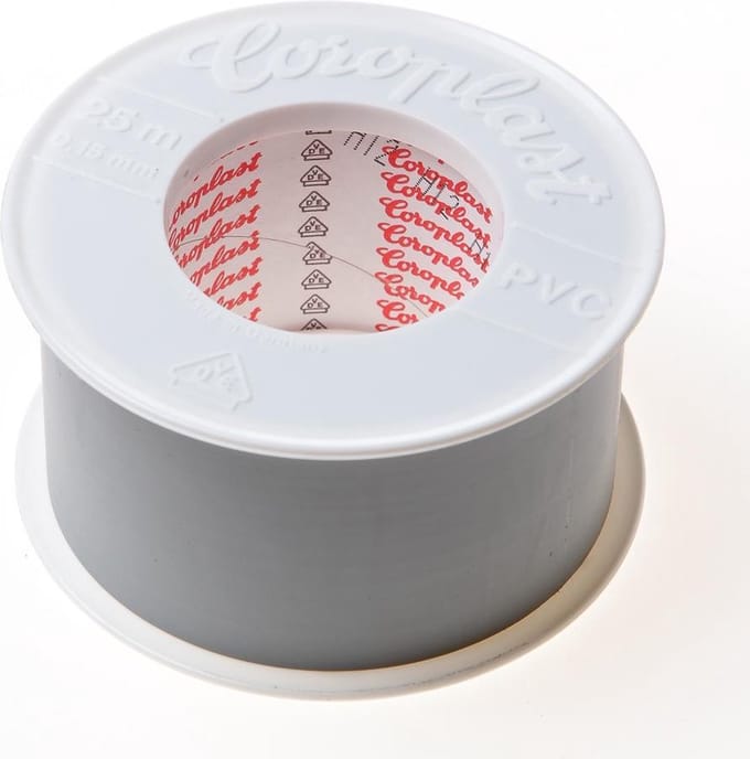 Corosplast 302 tape grijs 50mm x 25 meter
