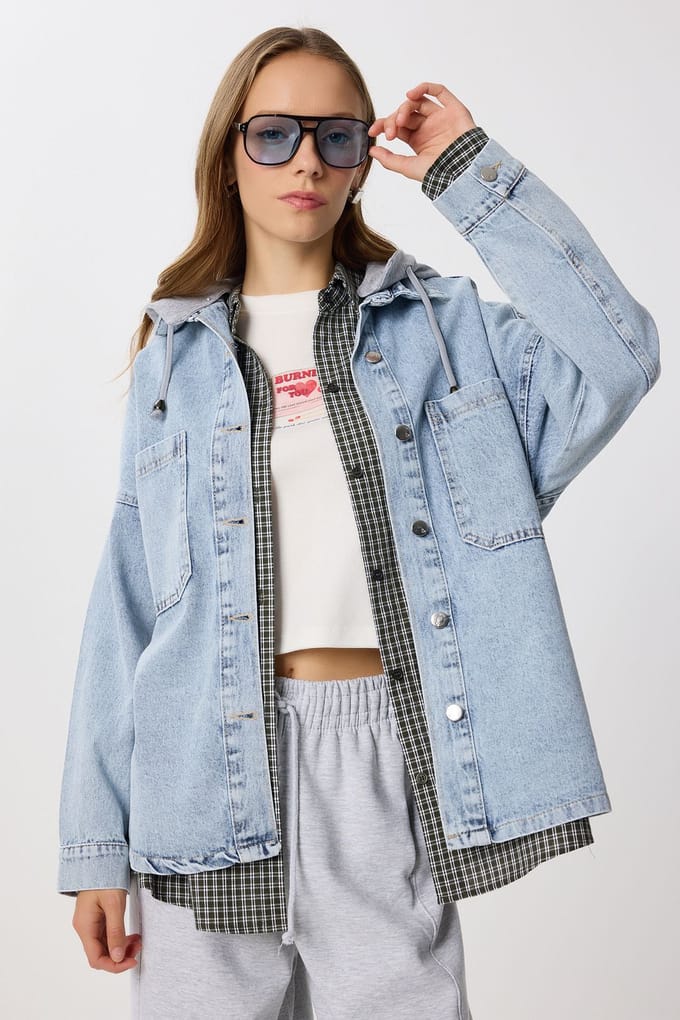 Capuchon Denim Jacket