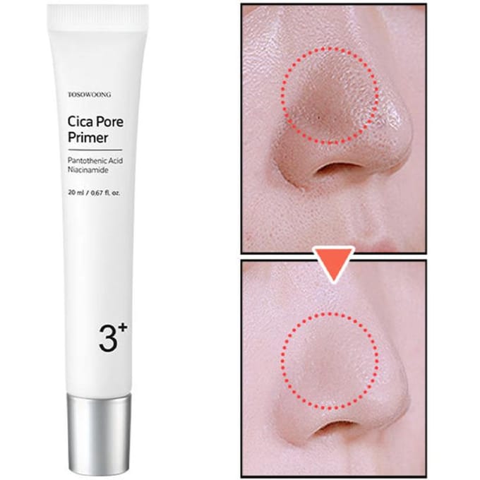 TOSOWOONG Cica Pore Primer 20ml gray