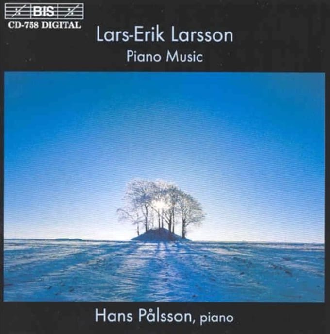Hans Palsson - Piano Music (CD)