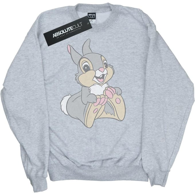 Disney Heren Classic Thumper Sweatshirt (Sportgrijs)