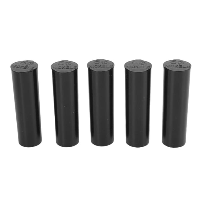 25 STUKS   Opbergbuizen US Cent Verzamelaar Plastic Buis 40   Capaciteit black