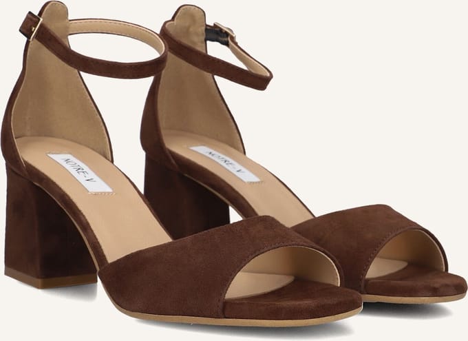 Notre-V 19054 Hakken Dames - Bruin - Maat 35