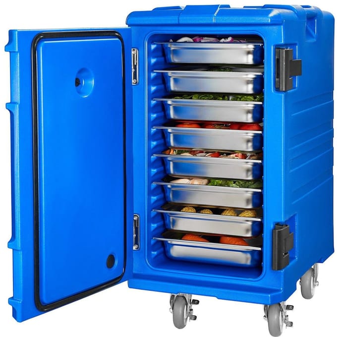 Geïsoleerde Voedselpan Carrier Stapelbare Catering Schaalbox 120L Bain-marie