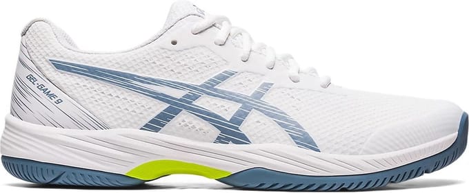 Asics Padelschoen Gel Game 9 GS Junior Wit Blauw