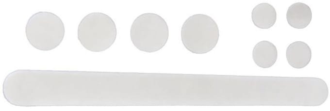Stickerset voor de bescherming van het frame/vork RMS 9-delig - transparant