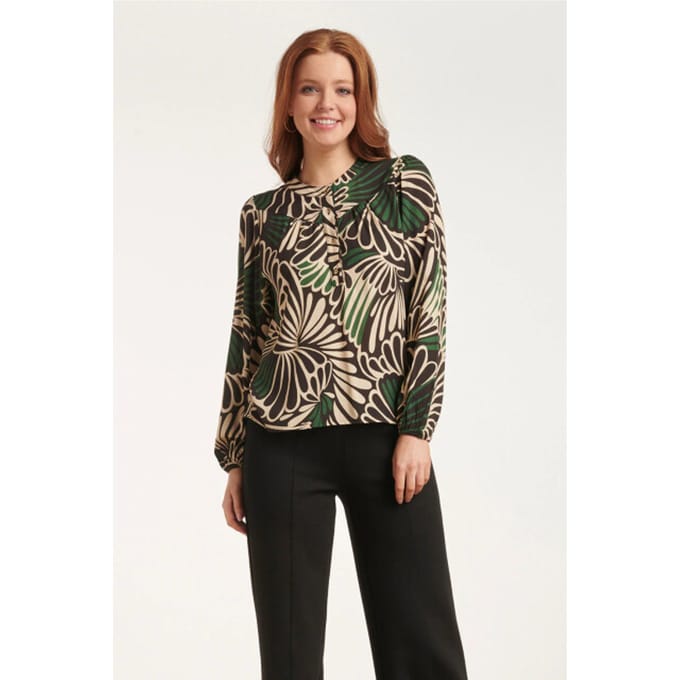 Smashed Lemon 24649 e grafische print top |