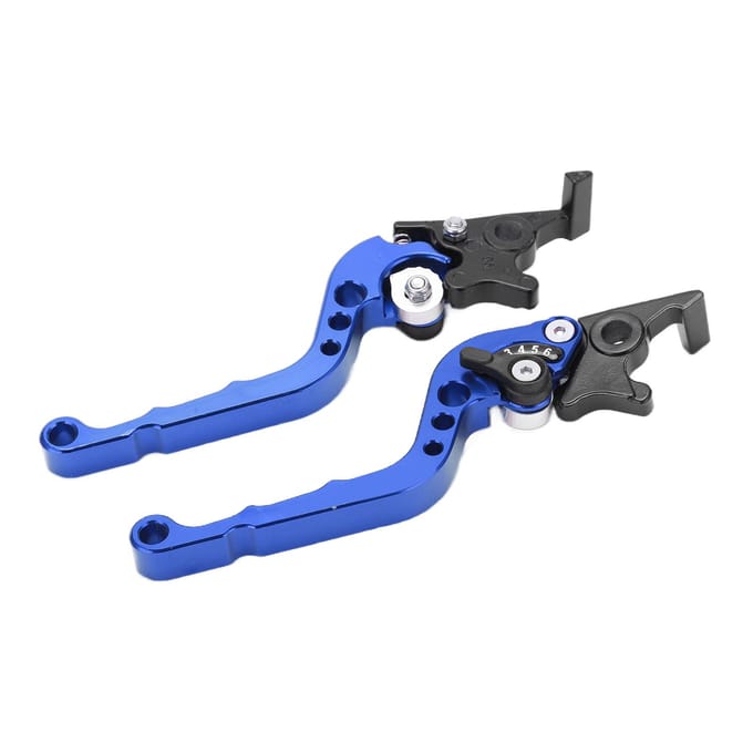 Motorfiets Koppeling Remhendel CNC Aluminiumlegering Universeel Motorfiets AccessoiresBlauw blauw