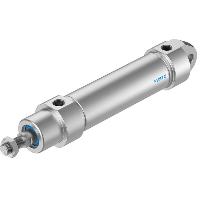 Festo Ronde Cilinder 40mm Boring 80mm Slag Dubbelwerkend - 8073985 - P2D47