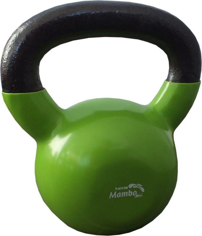 Mambo Max Kettlebell | Vinyl | 10 kg - Green