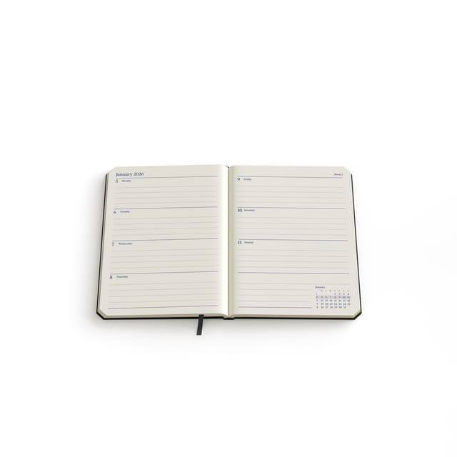 Agenda 2027 de KEMPEN Weekly Planner Pocket 7dagen/2pagina's assorti