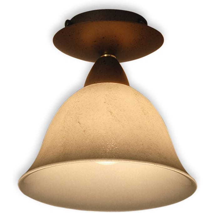 Menzel Pusta - plafondlamp met scavo-rookglas