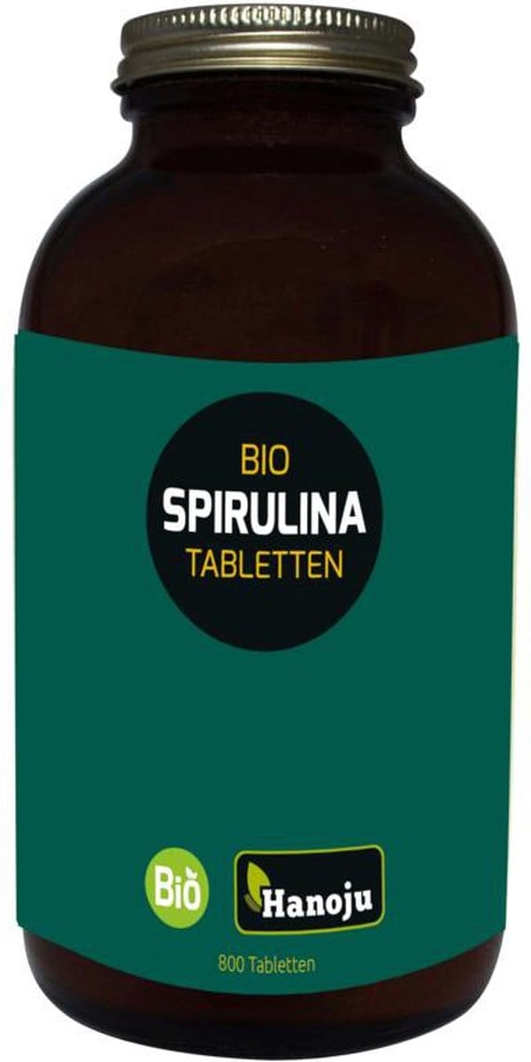 Hanoju Bio Spirulina 400 Mg Glasflacon - 600 tab