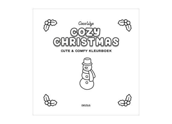 Deltas Cozy Christmas Cute & Comfy kleurboek Coco Wyo Kleurboeken