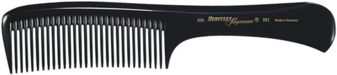 Extra brede kam met handvat voor een zachte verzorging van het haar | Ideaal voor het ontklitten van haar | 22.4 cm