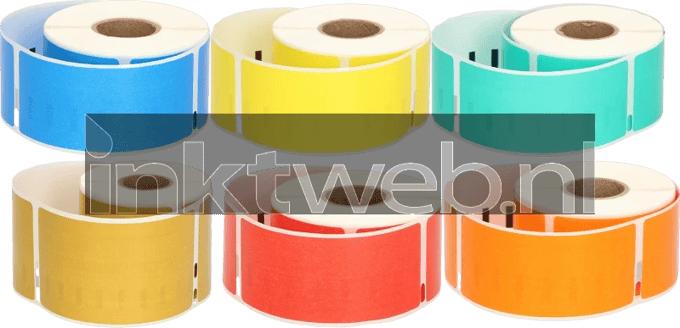 Huismerk Dymo 99012 adreslabel 36 mm x 89 mm kleur