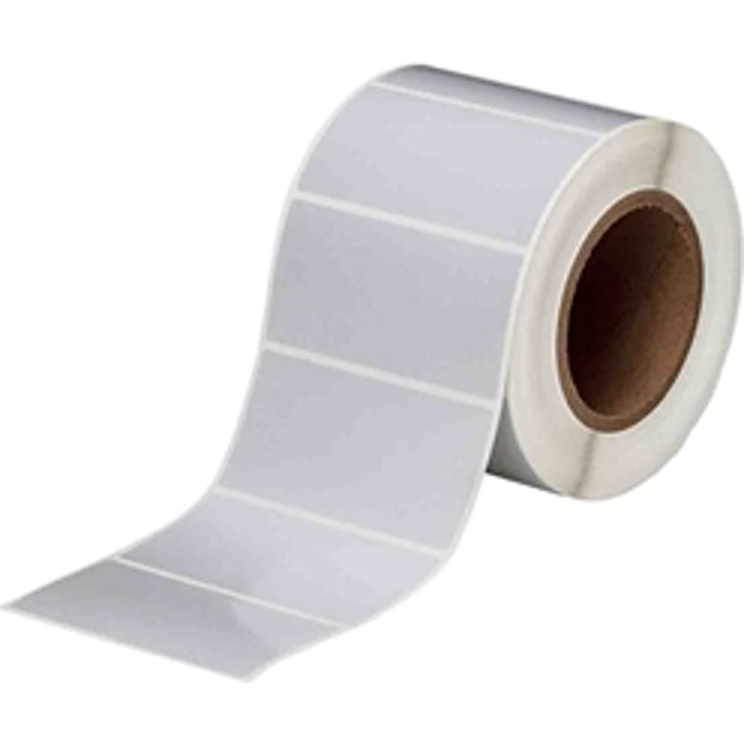 Brady THT-55-413-1 label polyester mat zilver 101,60 x 50,80 mm (origineel)