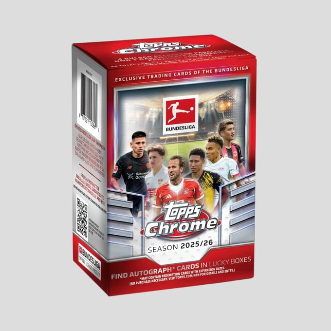 Topps Chrome Bundesliga 2025/26 - Value Box Trading cards