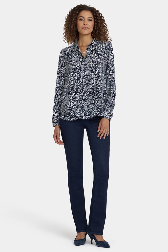Moderne Blouse | Vintage Zebra