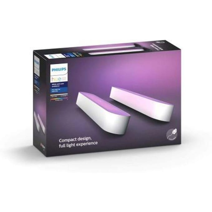 Philips Hue Play Pack x2 - Blanc - LED compatible Bluetooth - Lumiere connectée