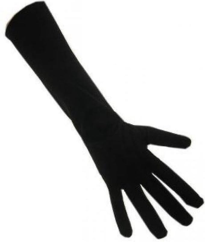 Partyxplosion - Handschoenen - Zwart - XXL
