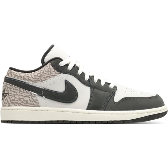 Jordan 1 Low Sneakers Heren - Wit - Maat 40 - Leer
