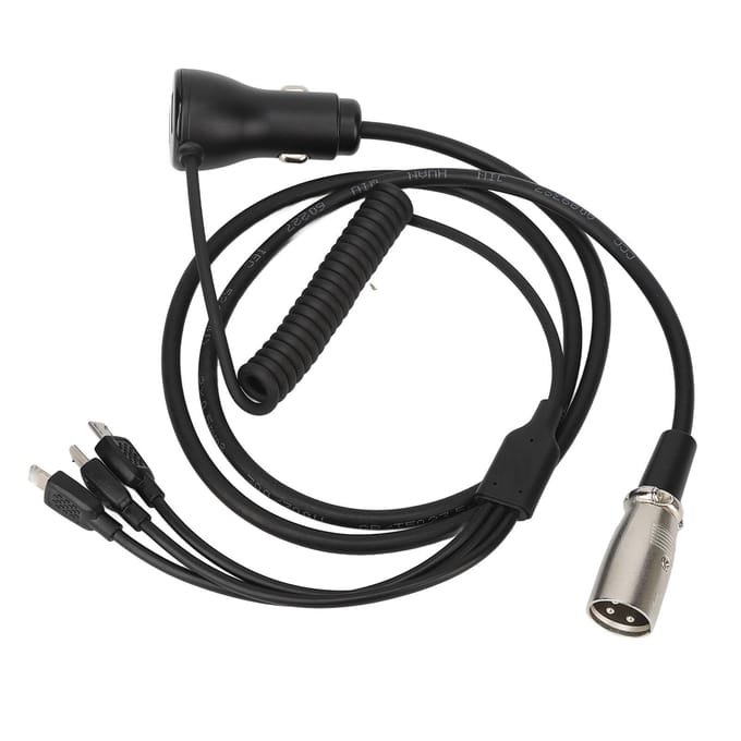 3 in 1 Rolstoel USB-adapter Oplaadkabel Universele Snel Oplaadkabel voor Elektrische Scooter