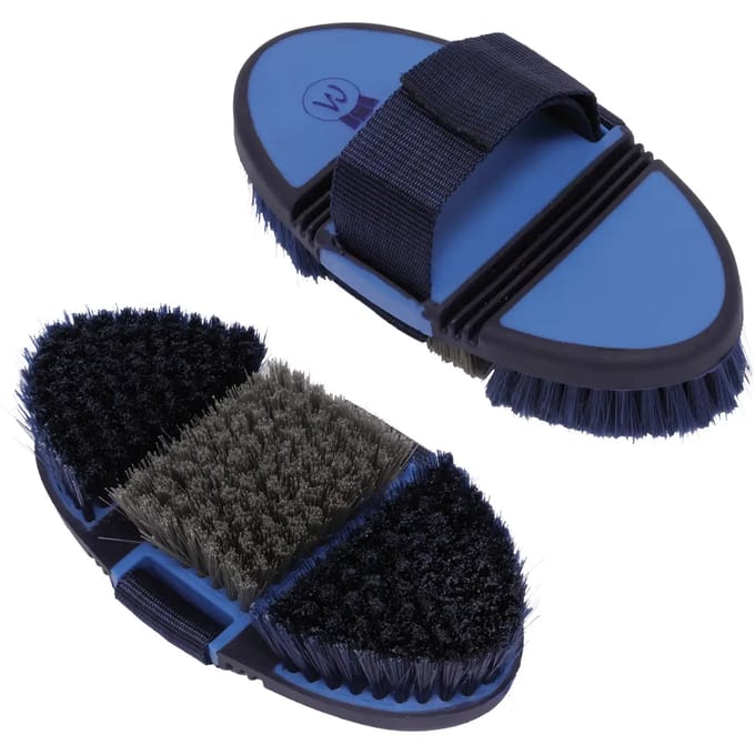 Waldhausen Flexi - Paardenborstel - Azure/Blauw