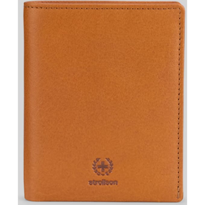 strellson Leren Portemonnee Blackwall BillFold V8 Cognac Bruine