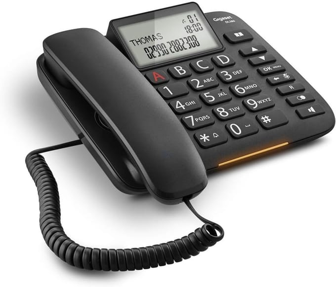 Vaste Telefoon met Extra Grote Knoppen en Groot Display