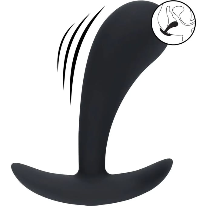 Levelz - Vibrating Siliconen Prostaat Stimulator Anal Plug - Medium
