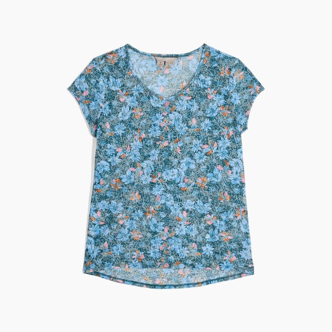 Royal Robbins Featherweight Tee - T-shirt - Dames - Balsam Marigold PT - Maat S