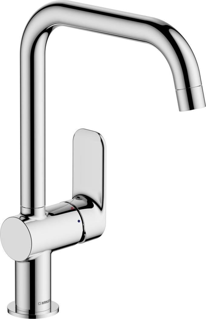 Hansa Basic - Keukenkraan, chroom 55562203