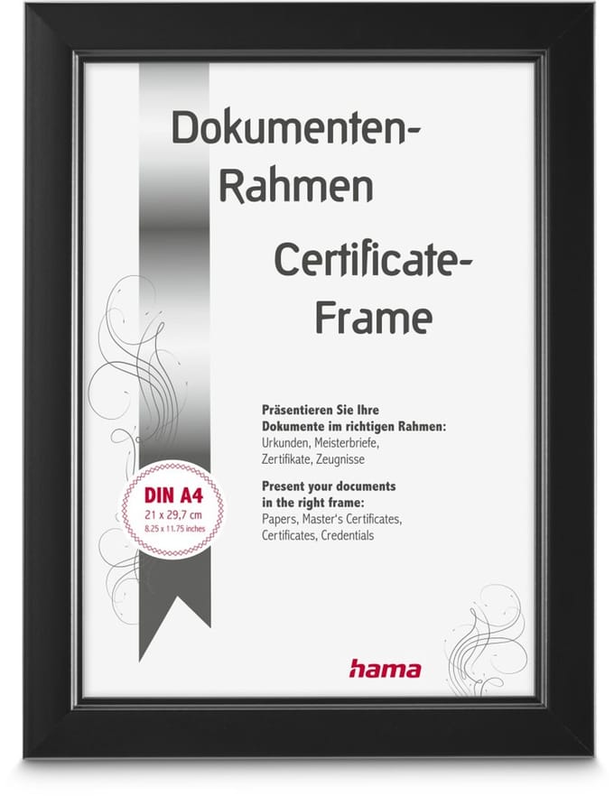 Hama Fotolijst - Chill - 21 x 29,7 cm - Zwart