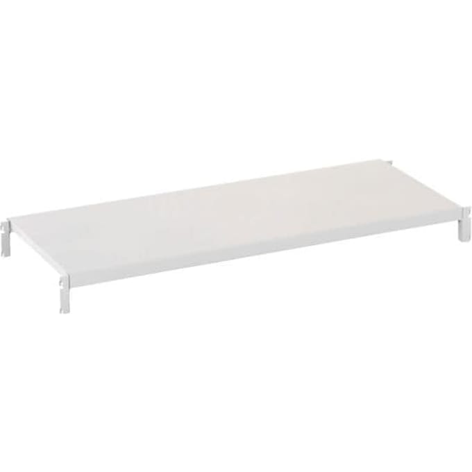 Universele legbordstelling, Plaatstalen legbord, draagvermogen 125 kg, B 1000 x D 600 mm