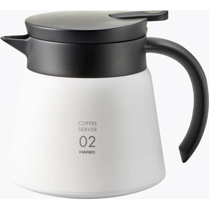 Hario V60 02 isoleerkan PLUS wit 600 ml