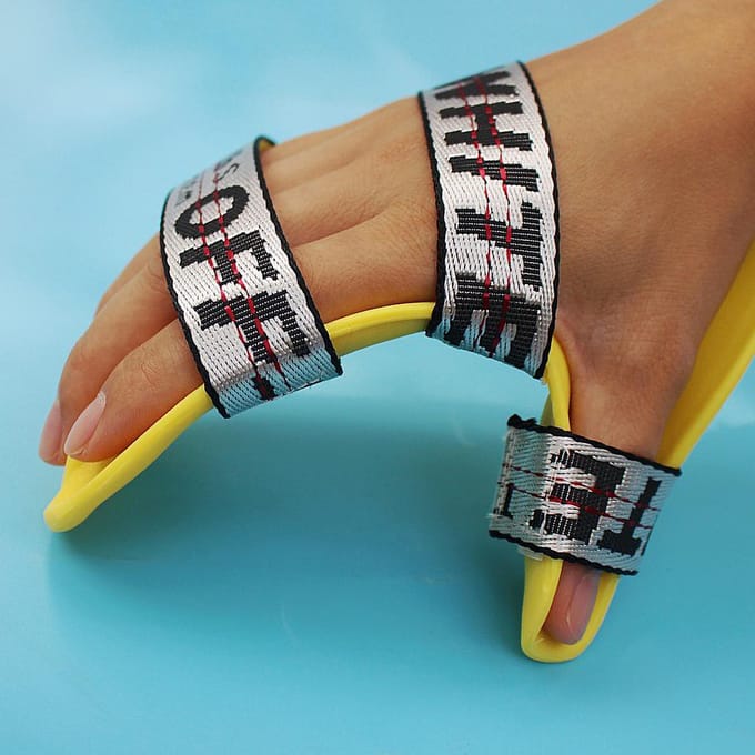 Handspalk Verstelbaar Elastisch Milieuvriendelijk Duurzaam Vinger Spreiders Handspalk Left Hand