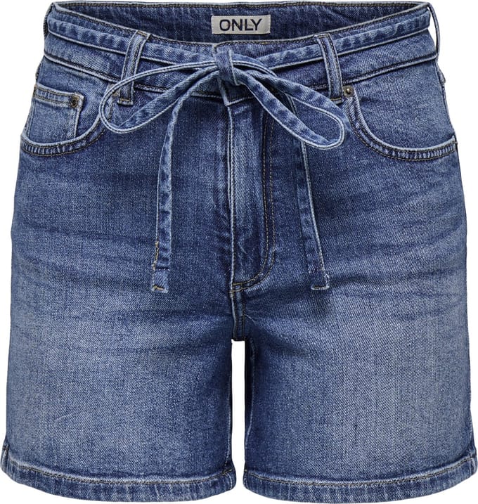 ONLY - ONLGIANNA MW BELTED SHORTS AZG DNM NOOS Dames Korte broek