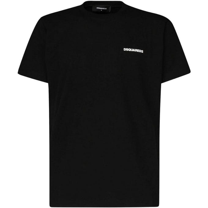DSquared2 Heren Kaart Cool Fit T-shirt (Zwart)