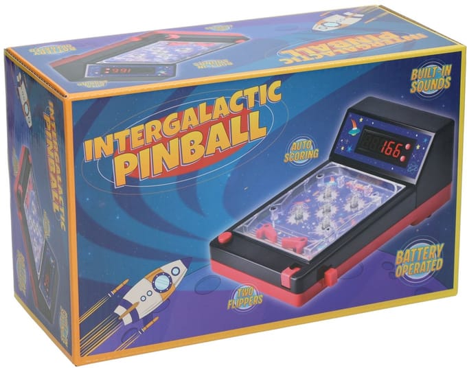 Vedes flipperkast speelgoed met licht en geluid - digitaal scorebord.