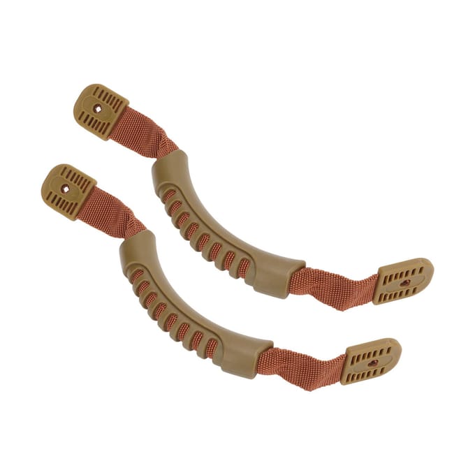 2 Stuks Kano Handvat Zijmontage Kayak Draag Accessoire Vervangingsonderdeel Set Kit voor Boot brown