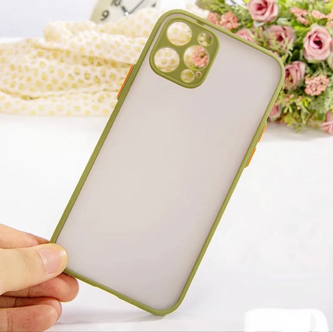 iPhone 13 hoesje Bellezza ed Eleganza licht groen