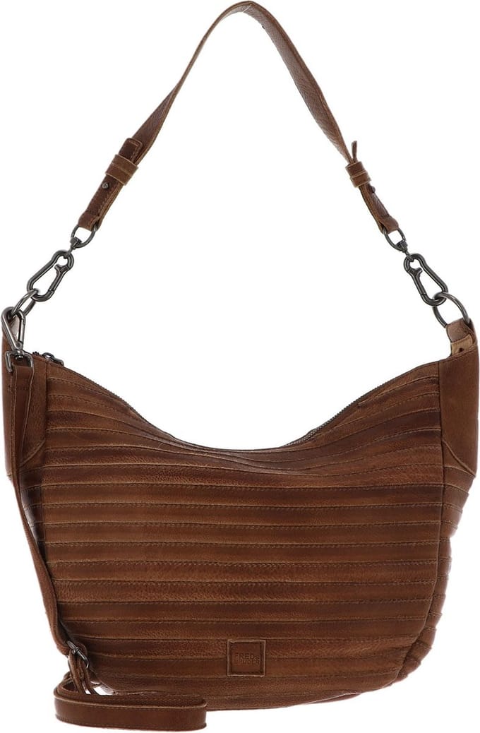 FREDsBRUDER Leren Schoudertas Flowow Shoulderbag Iced Coffee Bruine