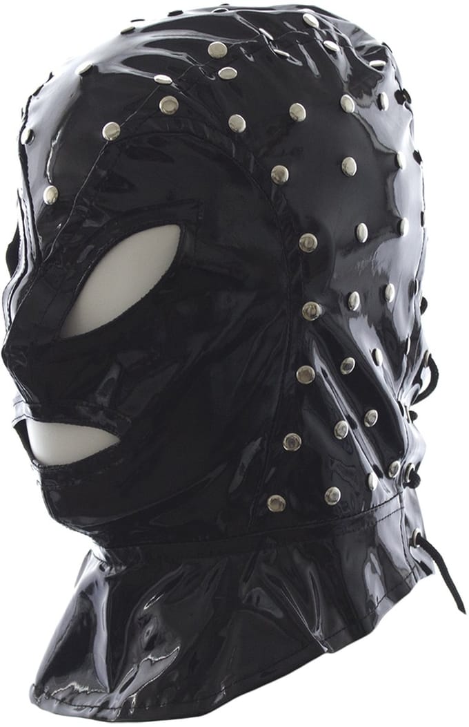 Smart Moves - Hood met Spikes - Vetersluiting Achter - Zwart