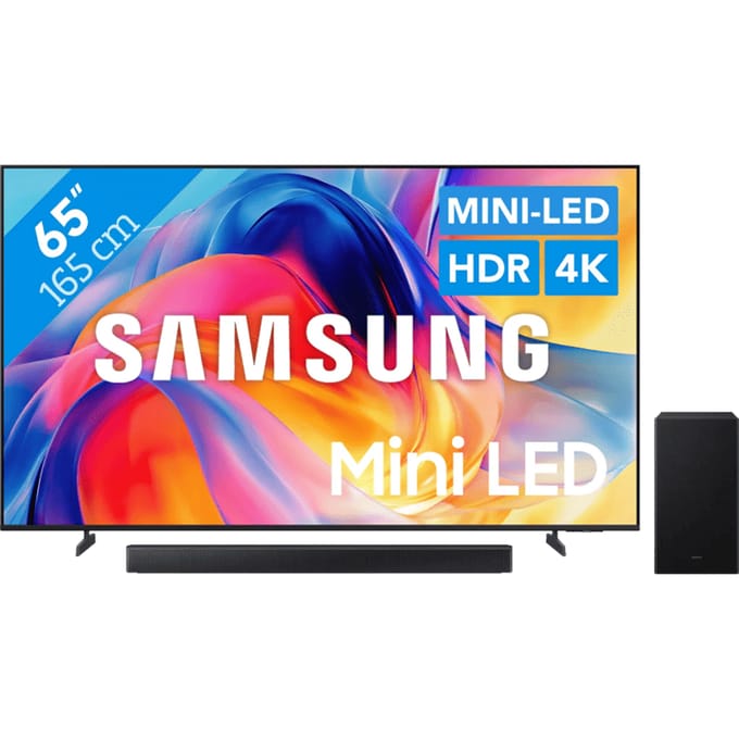 Samsung Mini-led 65" M73H (2026) + Samsung HW-B66CF (2025)