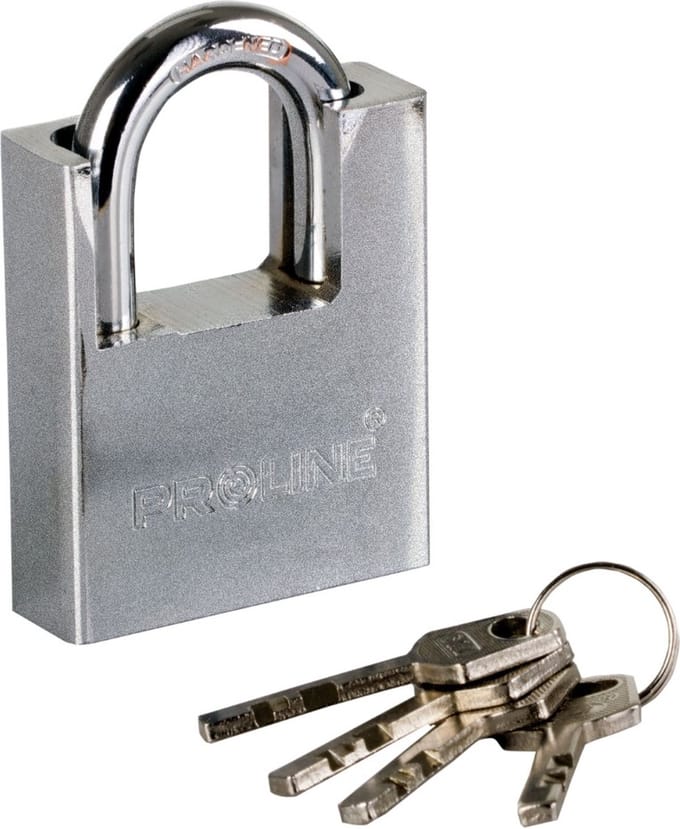 Hangslot met sleutel - Extra stevig - 40mm - Gietijzer