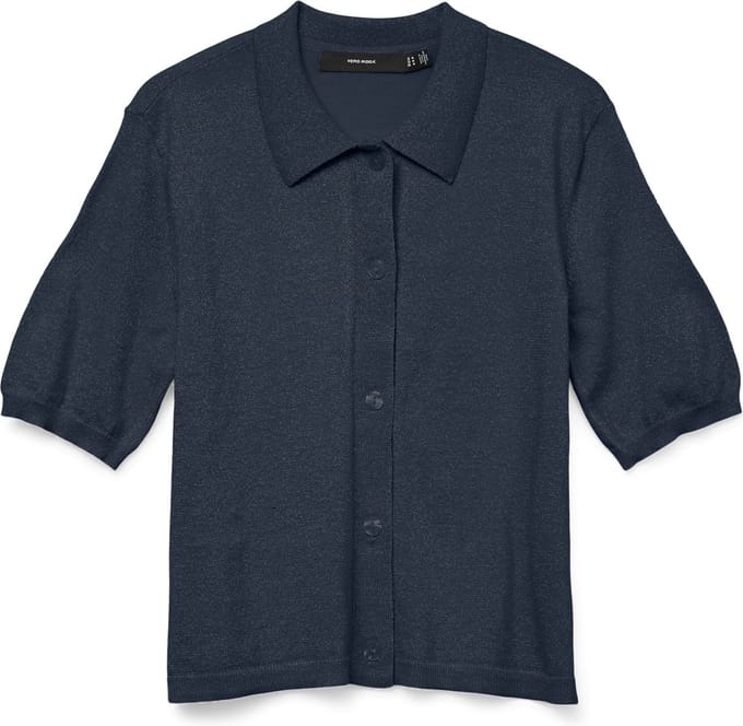 VERO MODA - VMHAPPYSHINE 2/4 POLO PULLOVER - Dames - Polo's