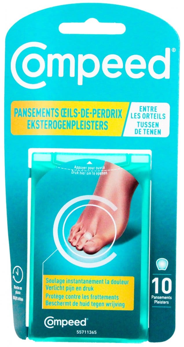 Compeed Patrijzenoog 10 Dressings