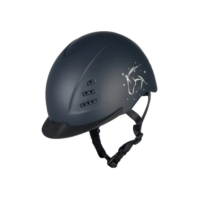 Rijhelm Kali donkerblauw maat 51-54 cm